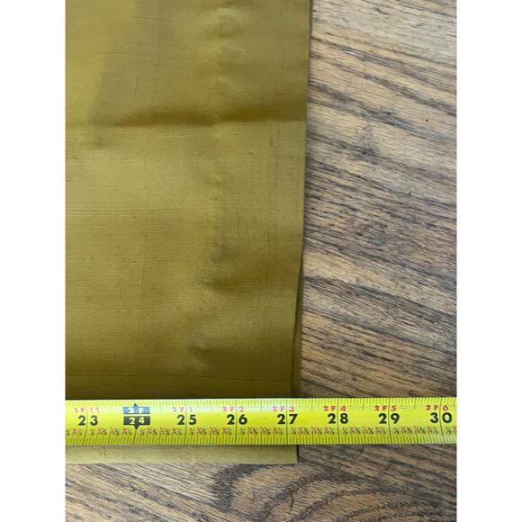 Vintage TODD OLDHAM Yellow Wide Leg 100% Silk Pants Trousers  Women's Size Large - Picture 8 of 8